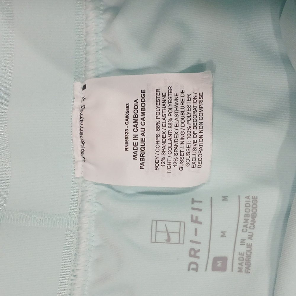 Nike Dri-FIT Light Blue Skirt - Picture 2 of 8
